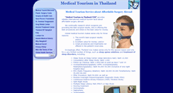 Desktop Screenshot of medical-tourism-in-thailand.com
